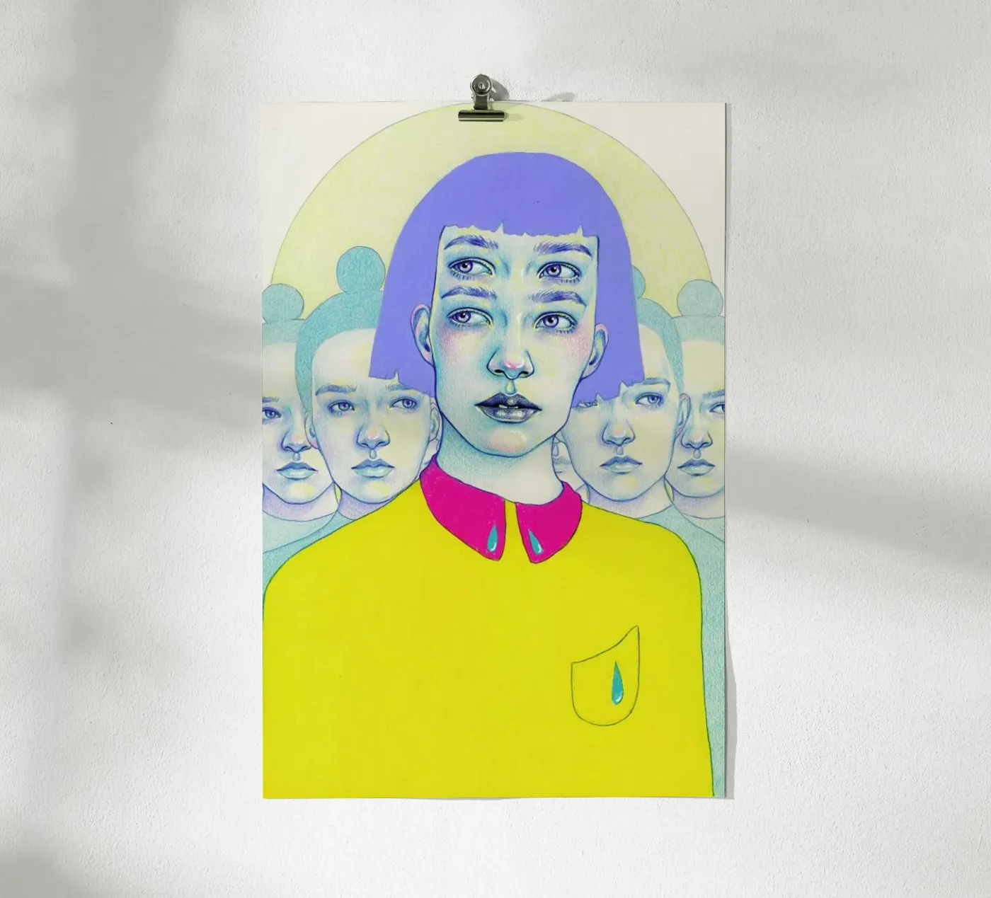 Together/Alone poster van Natalie Foss