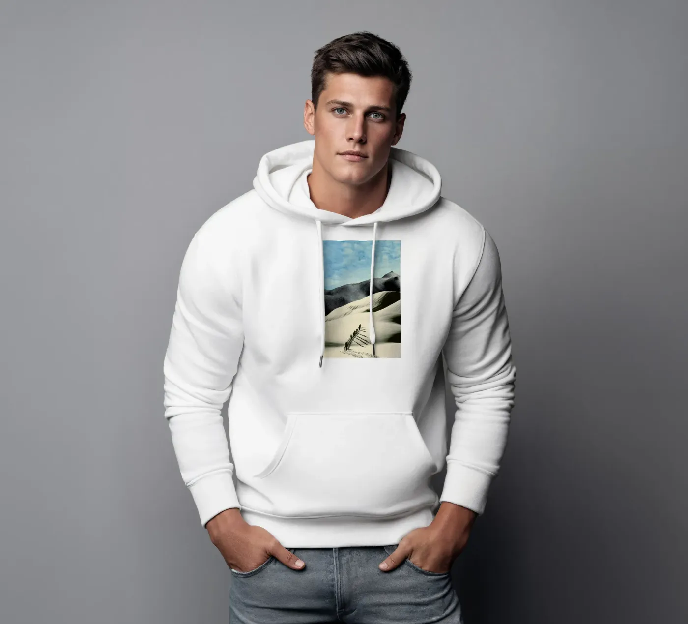 big push felpa con cappuccio da Sammy Slabbinck