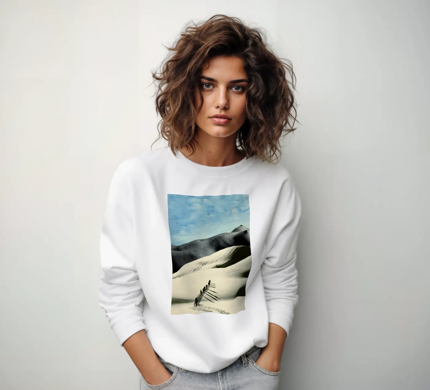 big push sweatshirt by Sammy Slabbinck