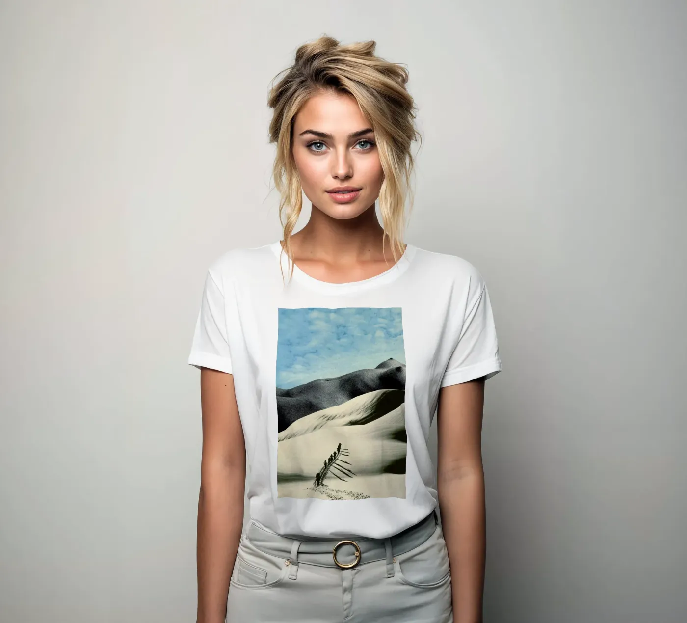 big push t-shirt da donna da Sammy Slabbinck