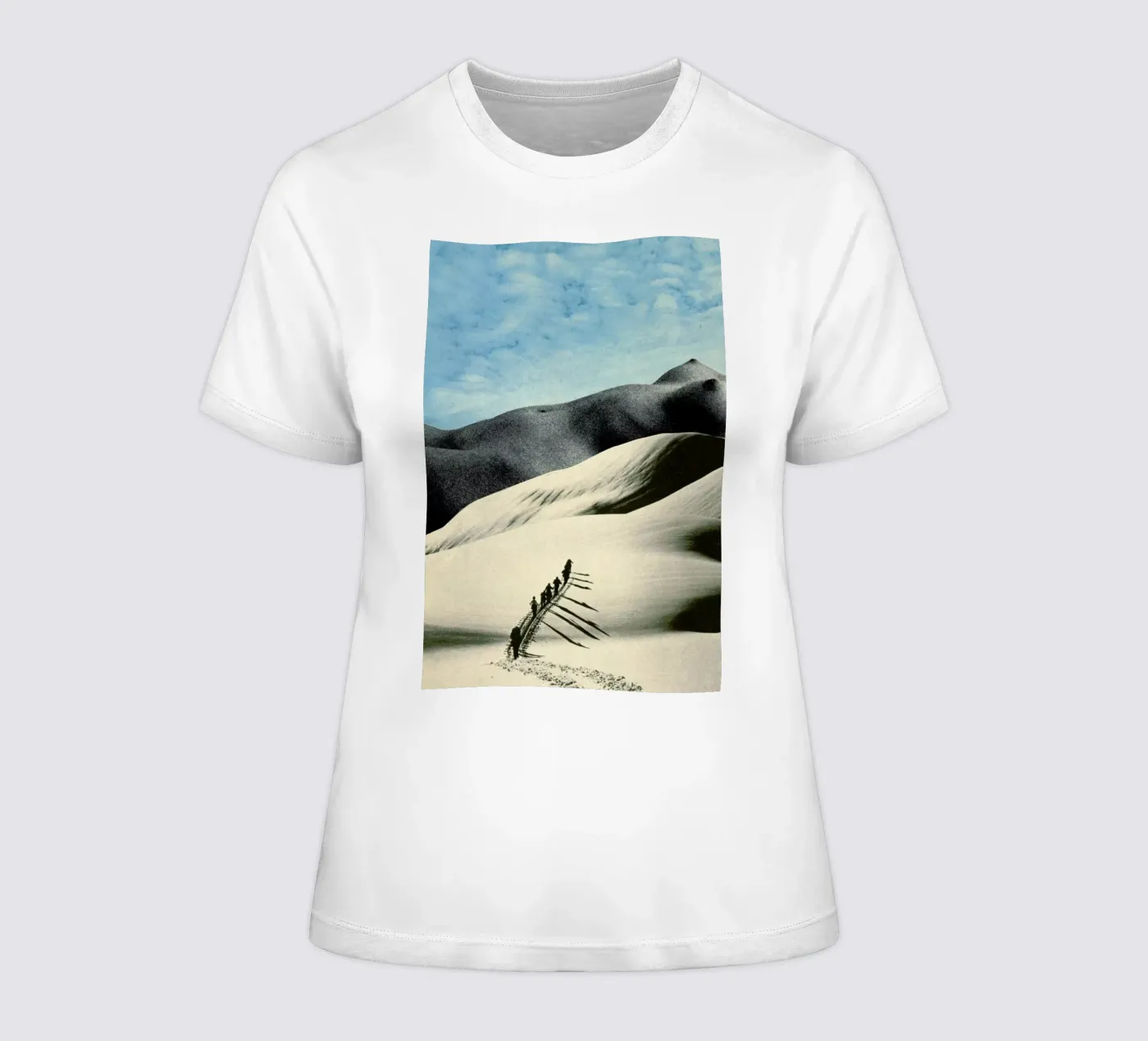 big push t-shirt da donna da Sammy Slabbinck
