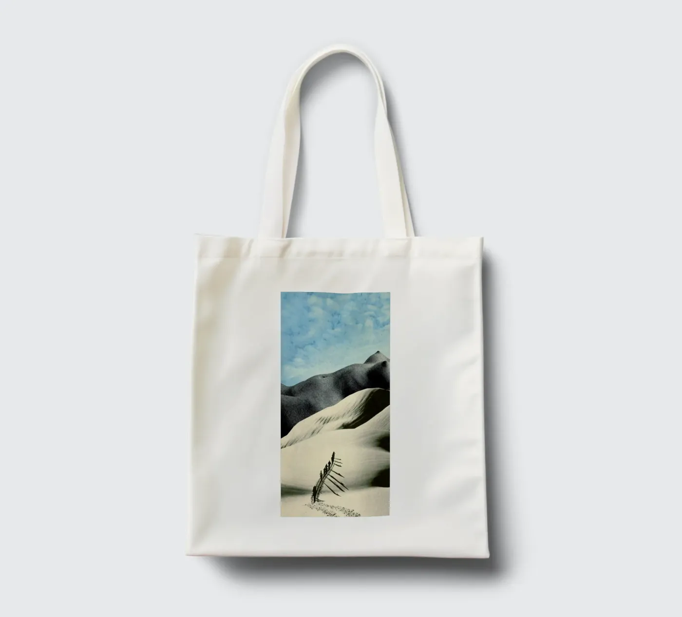 big push tote bag by Sammy Slabbinck