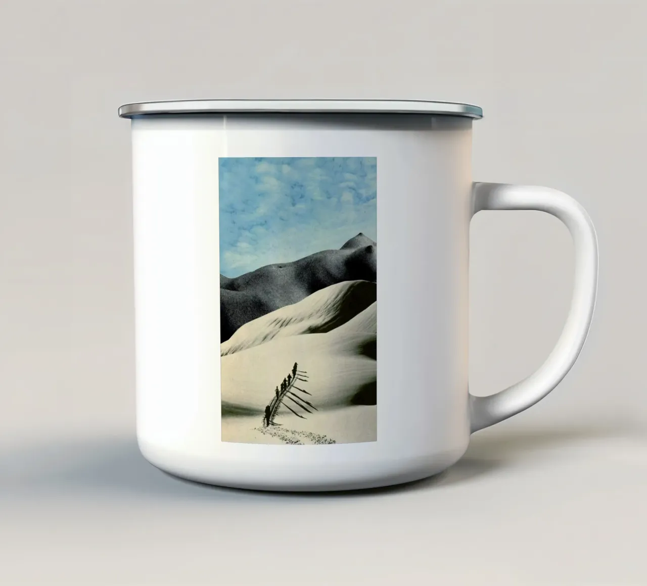 big push tazza in smalto da Sammy Slabbinck