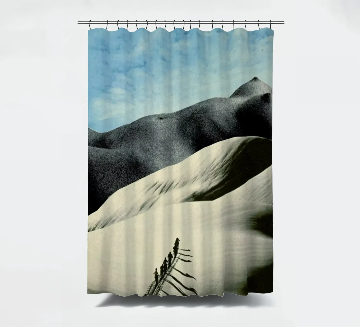 big push douchegordijn van Sammy Slabbinck