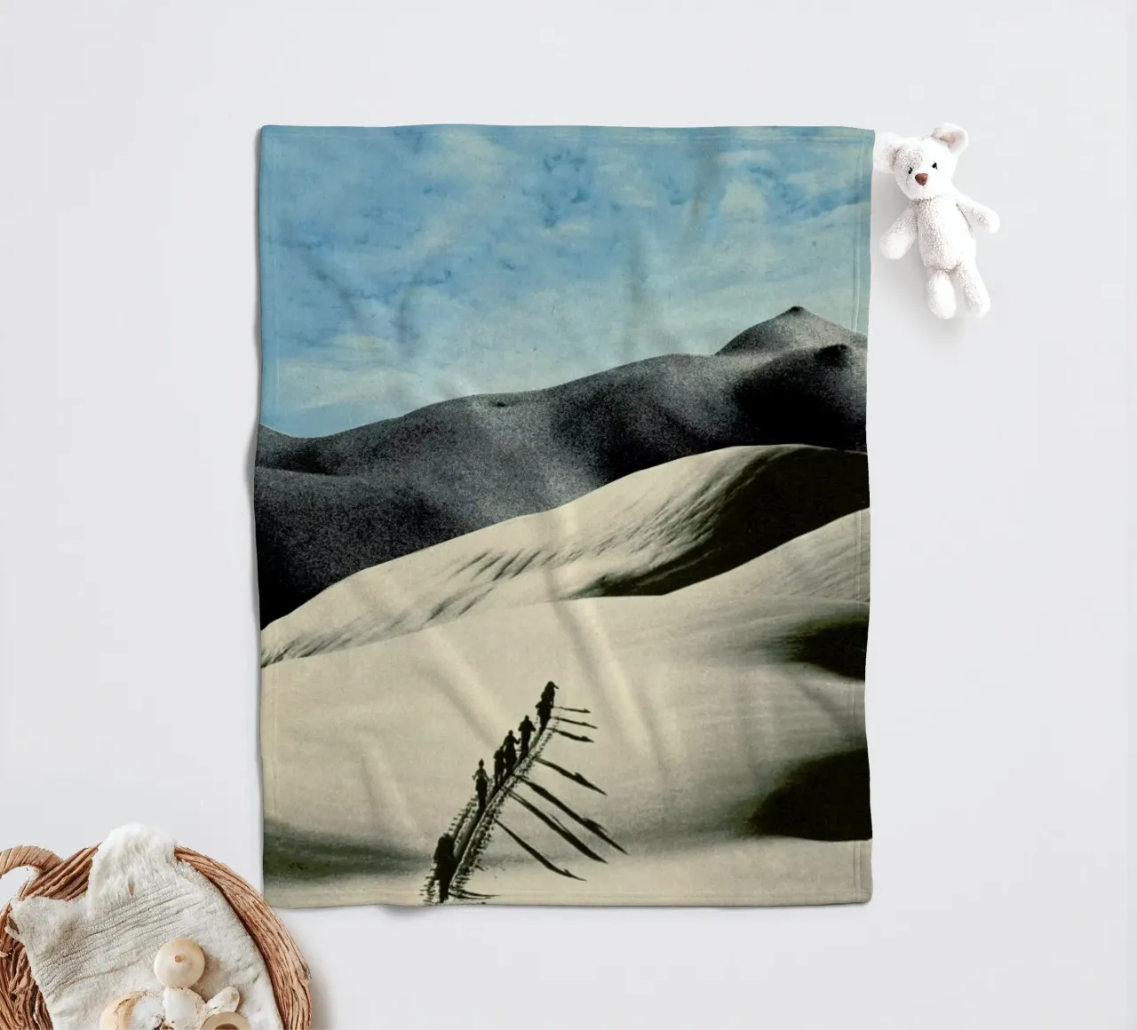 big push fleecedeken van Sammy Slabbinck