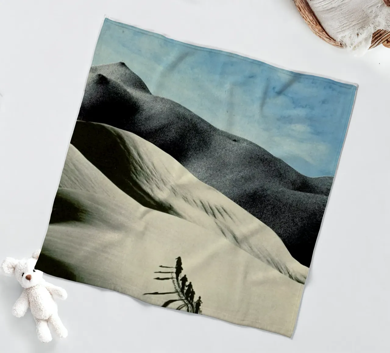 big push fleecedeken van Sammy Slabbinck