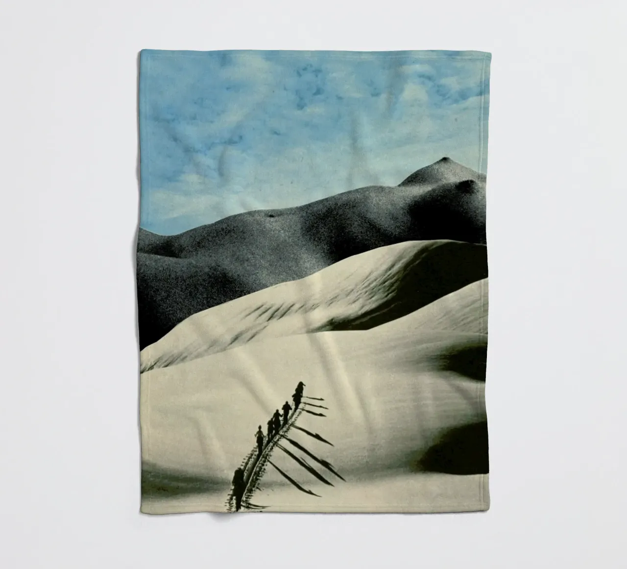 big push fleecedeken van Sammy Slabbinck