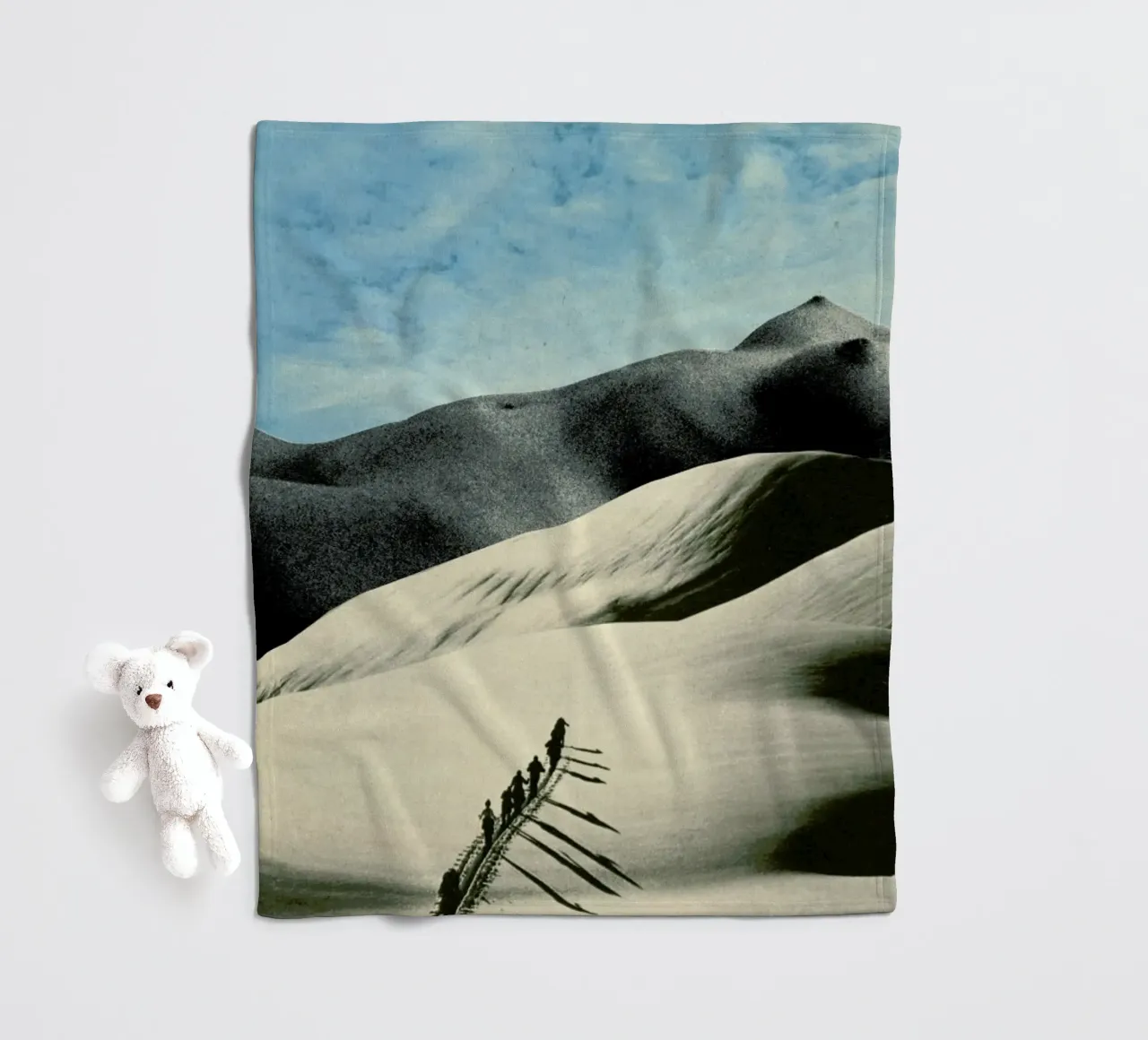 big push fleecedeken van Sammy Slabbinck