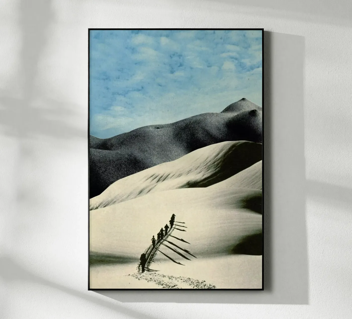 big push acryl van Sammy Slabbinck