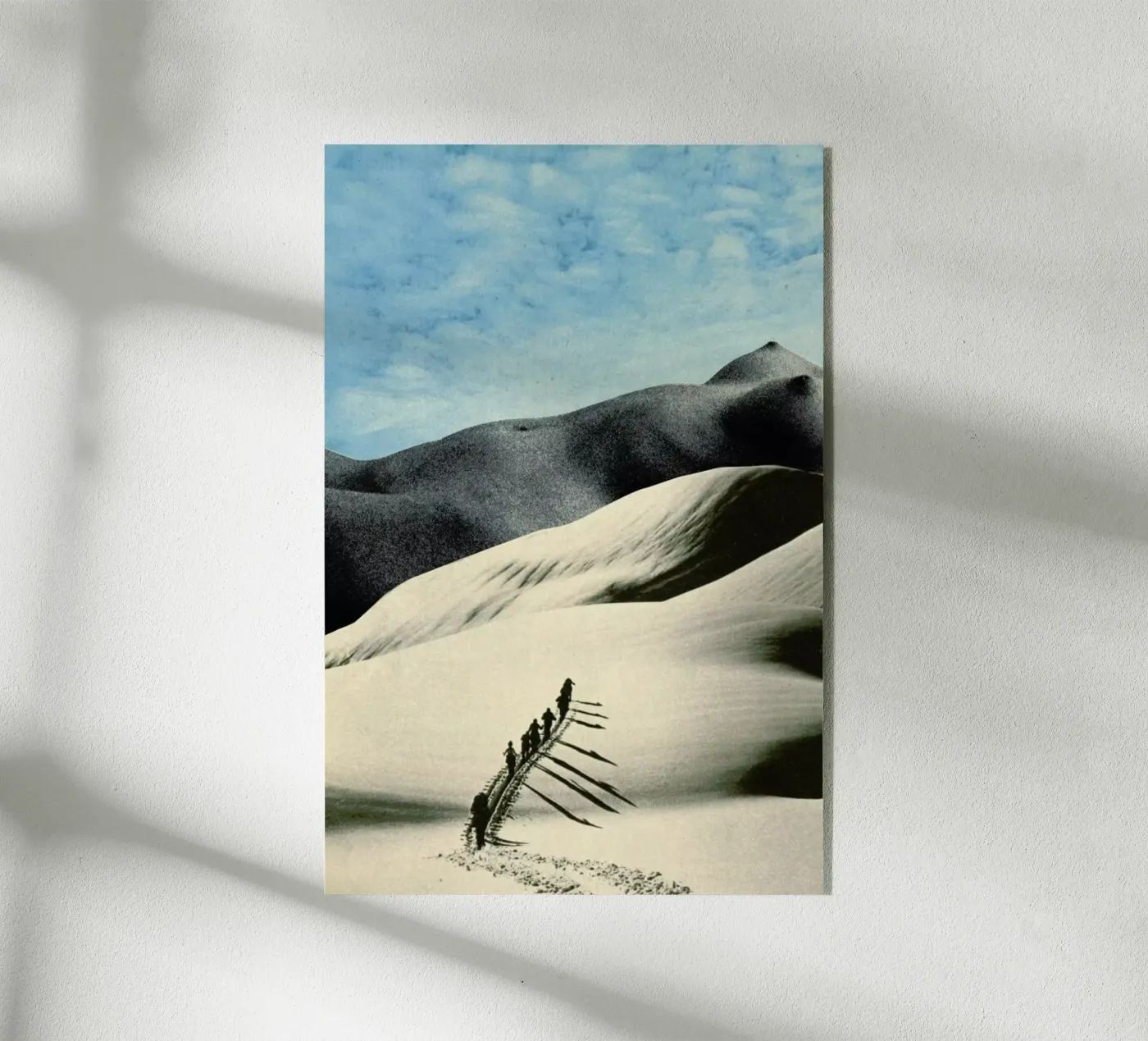 big push acryl van Sammy Slabbinck