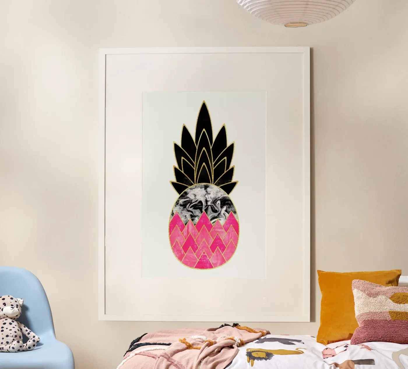 Precious Pineapple 2 poster van Elisabeth Fredriksson