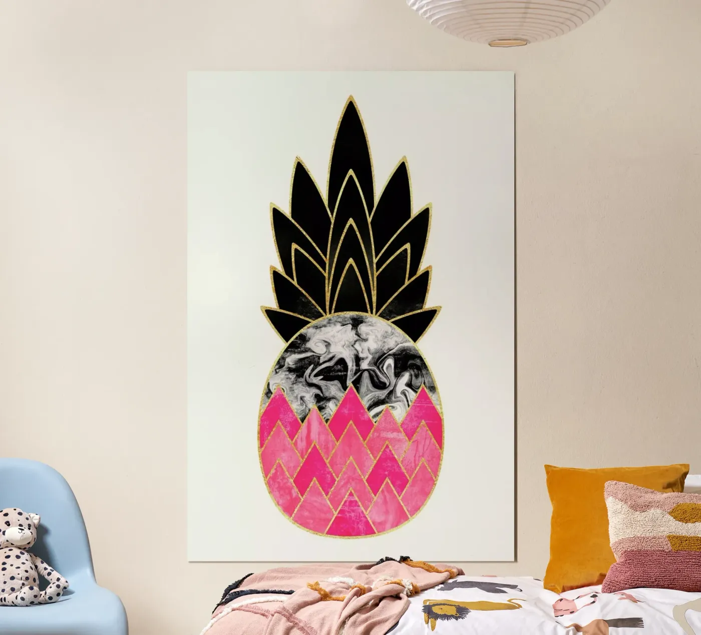 Precious Pineapple 2 poster van Elisabeth Fredriksson