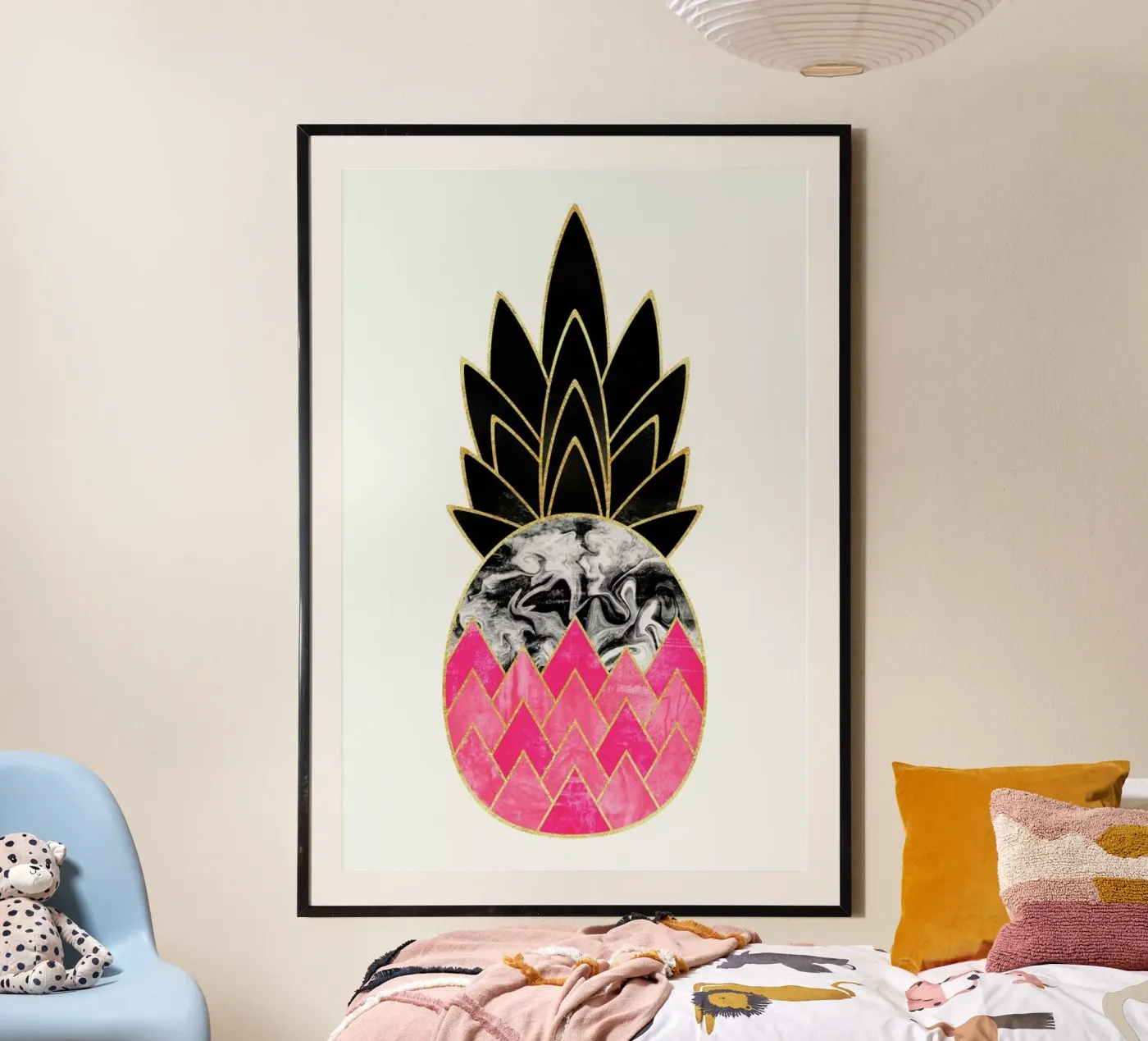 Precious Pineapple 2 poster van Elisabeth Fredriksson