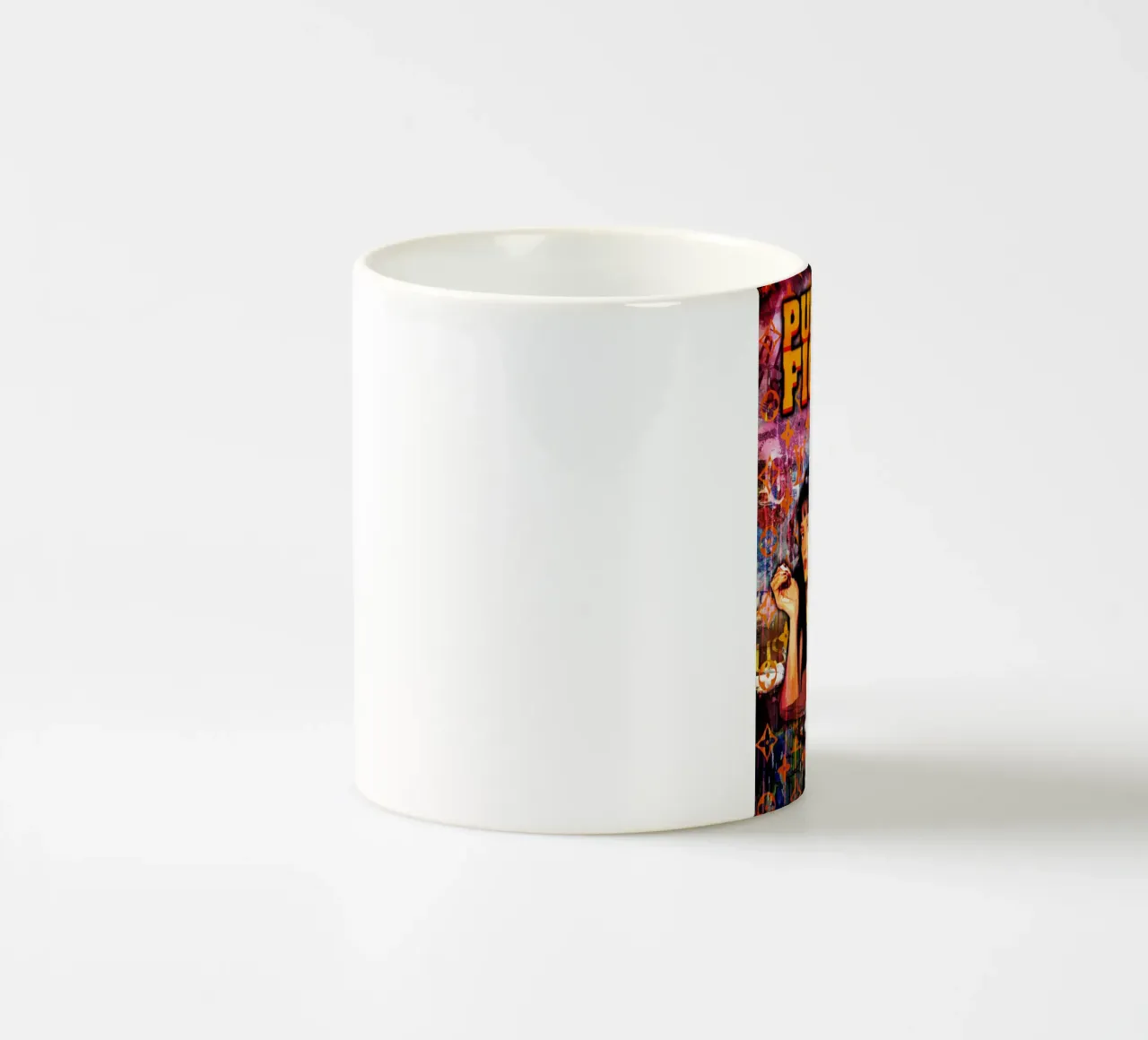 Pop Art Pulp Fiction Movie tazza in ceramica da FreeArtStudio