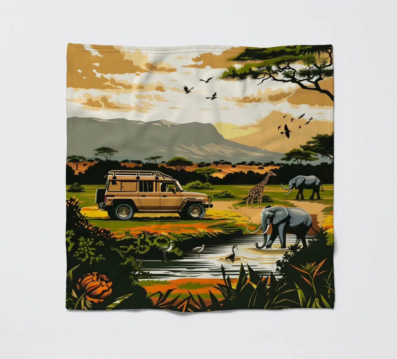Kruger National Park coperta in pile da Travelstudio
