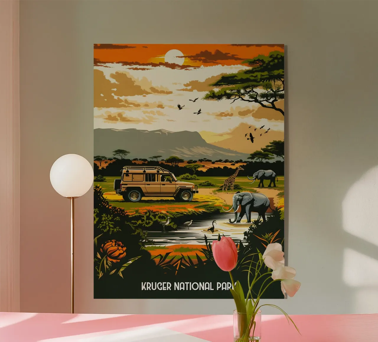 Kruger National Park plexiglass da Travelstudio