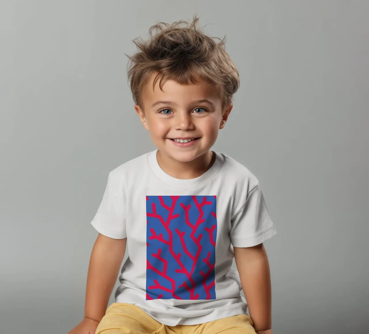Corals kinder t-shirt van BLAEK Design Studio