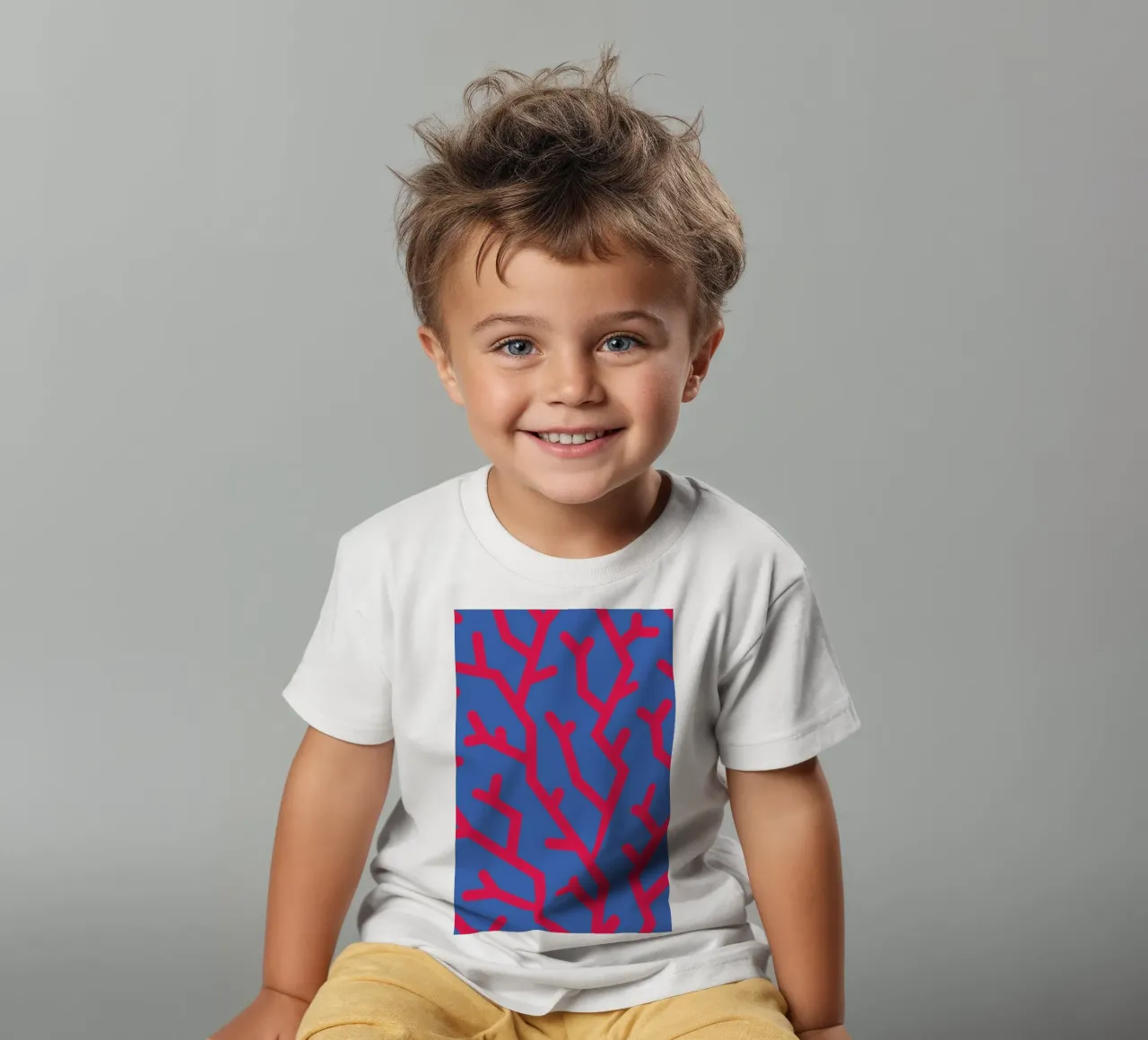 Corals kinder t-shirt van BLAEK Design Studio