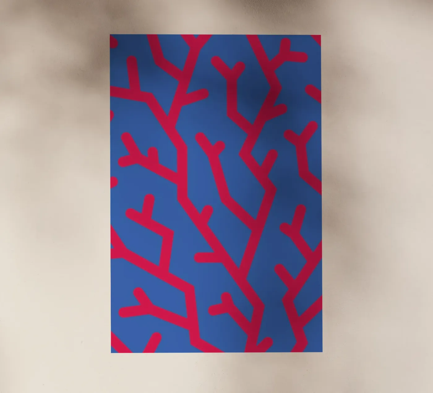 Corals backlit folie van BLAEK Design Studio