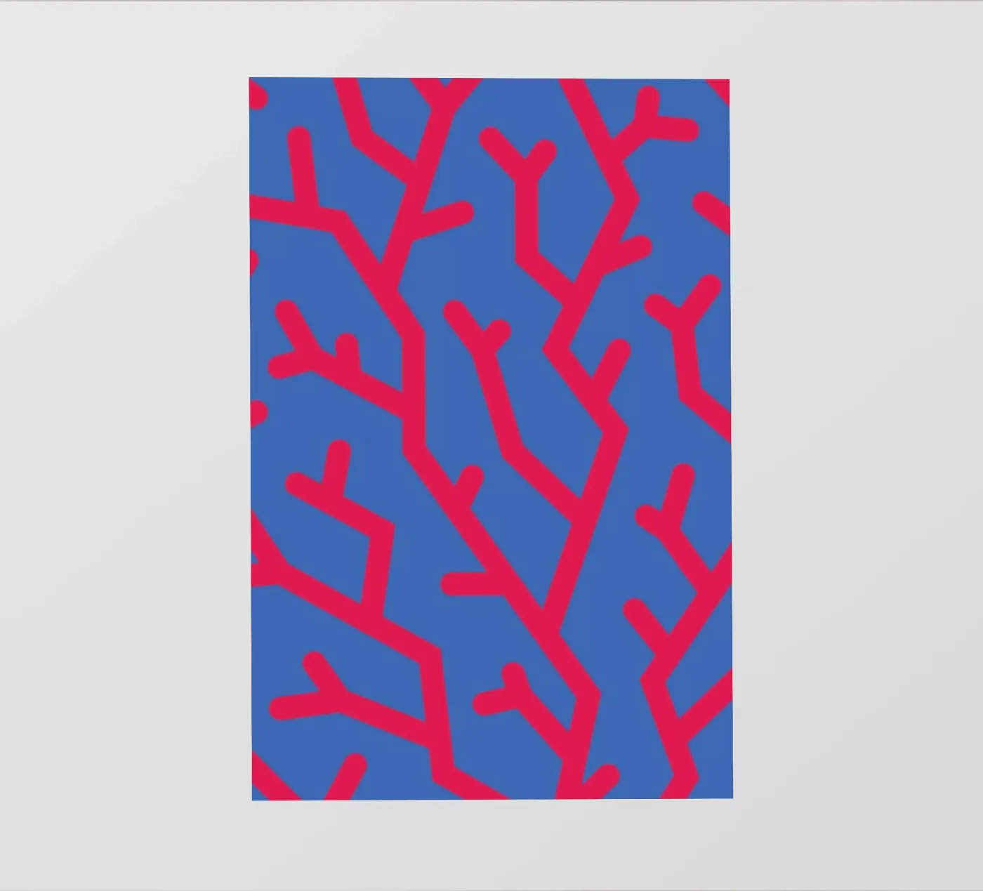 Corals backlit folie van BLAEK Design Studio