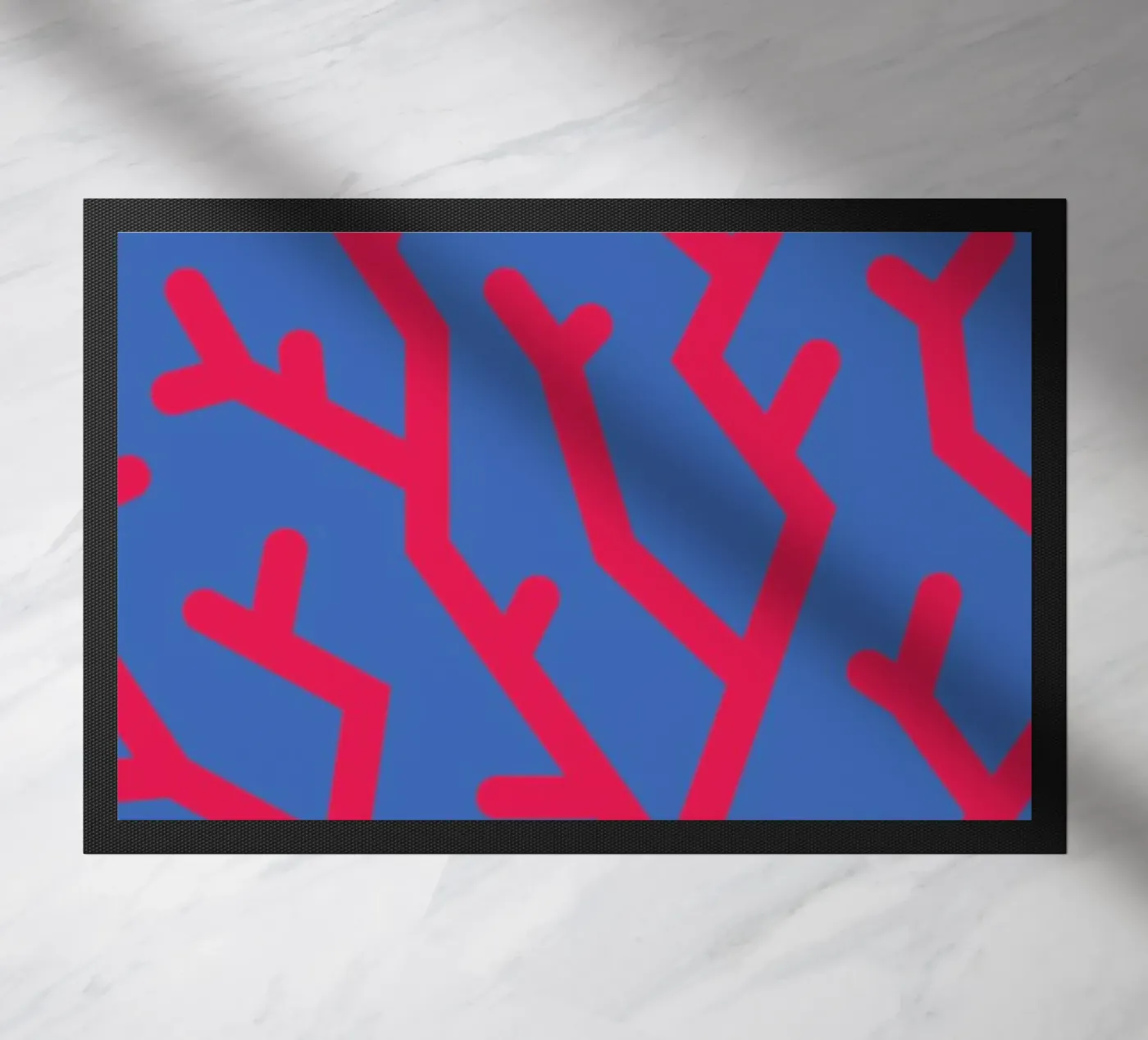 Corals deurmat van BLAEK Design Studio