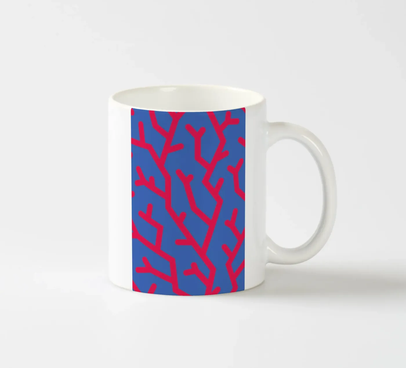 Corals keramische mok van BLAEK Design Studio