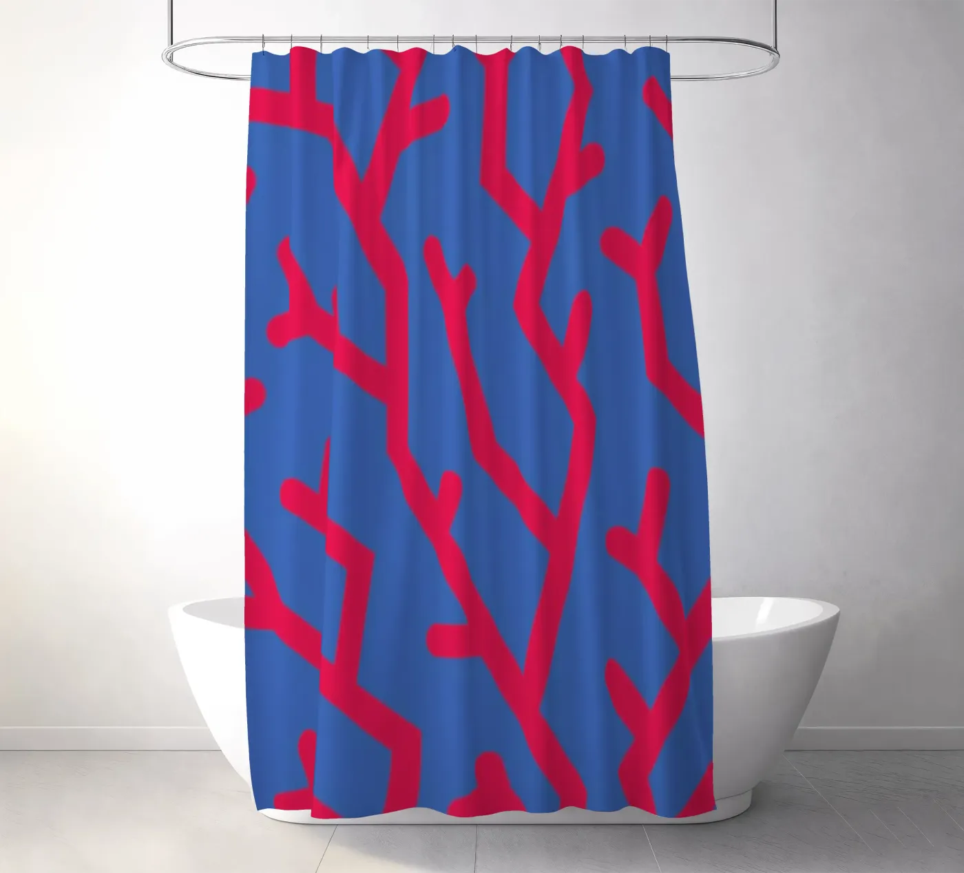 Corals Duschvorhang von BLAEK Design Studio