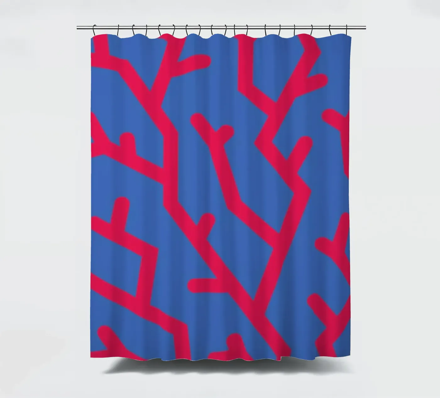 Corals Duschvorhang von BLAEK Design Studio