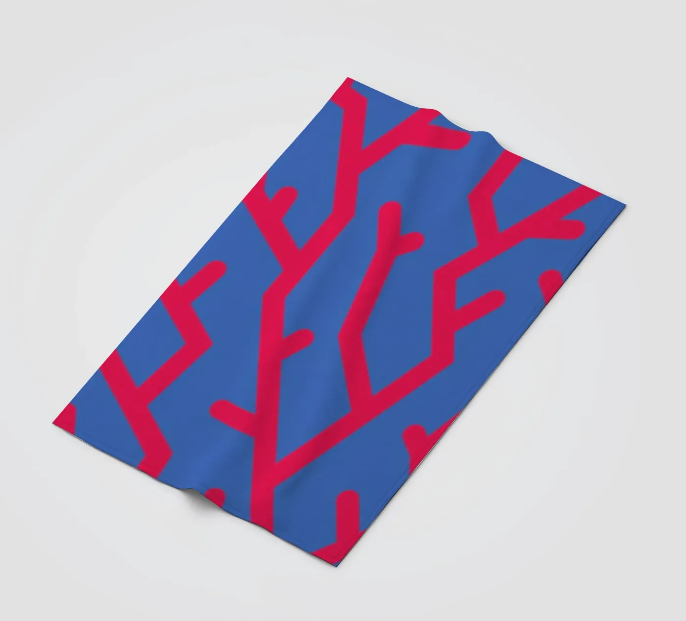 Corals Fleecedecke von BLAEK Design Studio