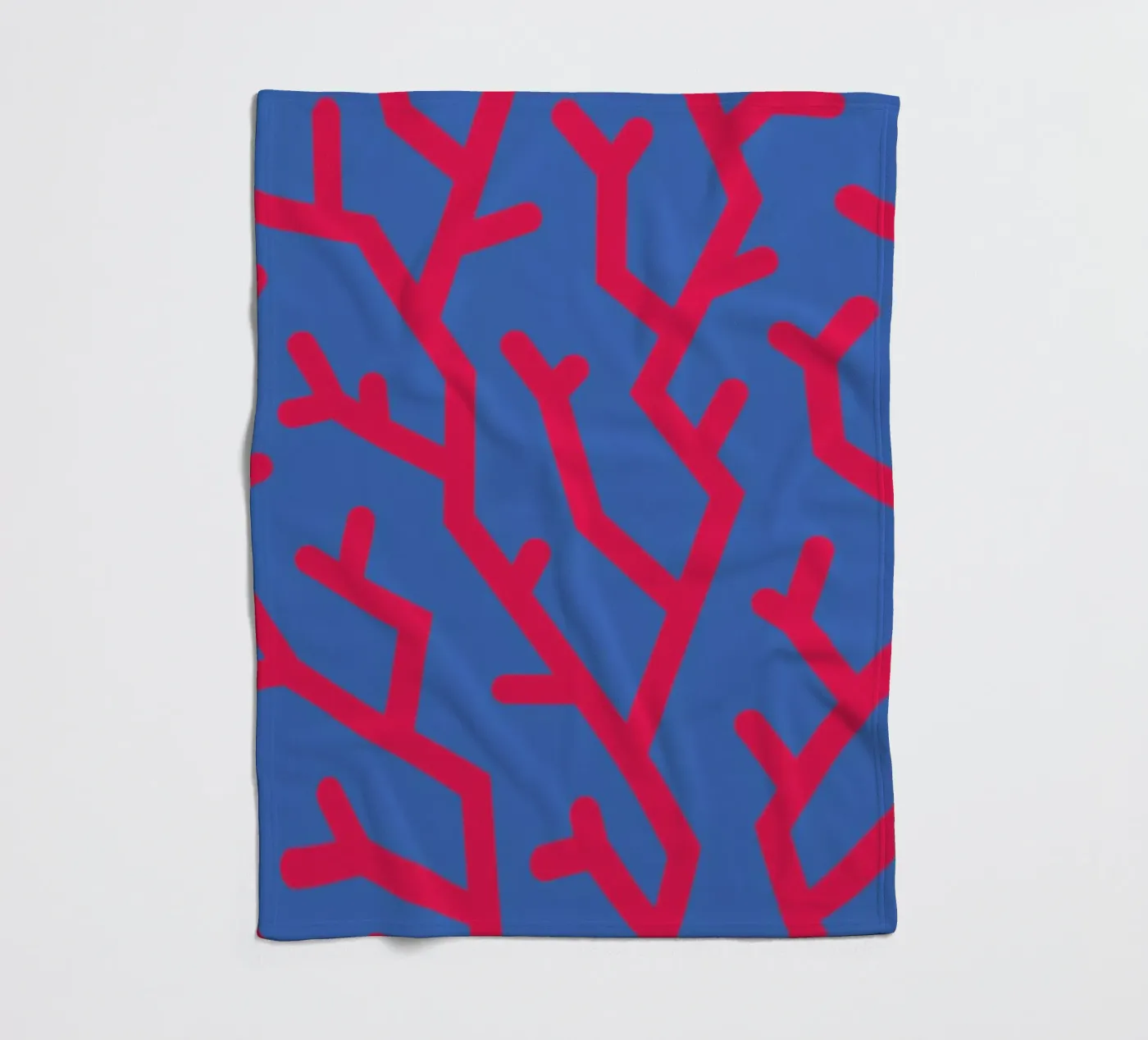 Corals Fleecedecke von BLAEK Design Studio