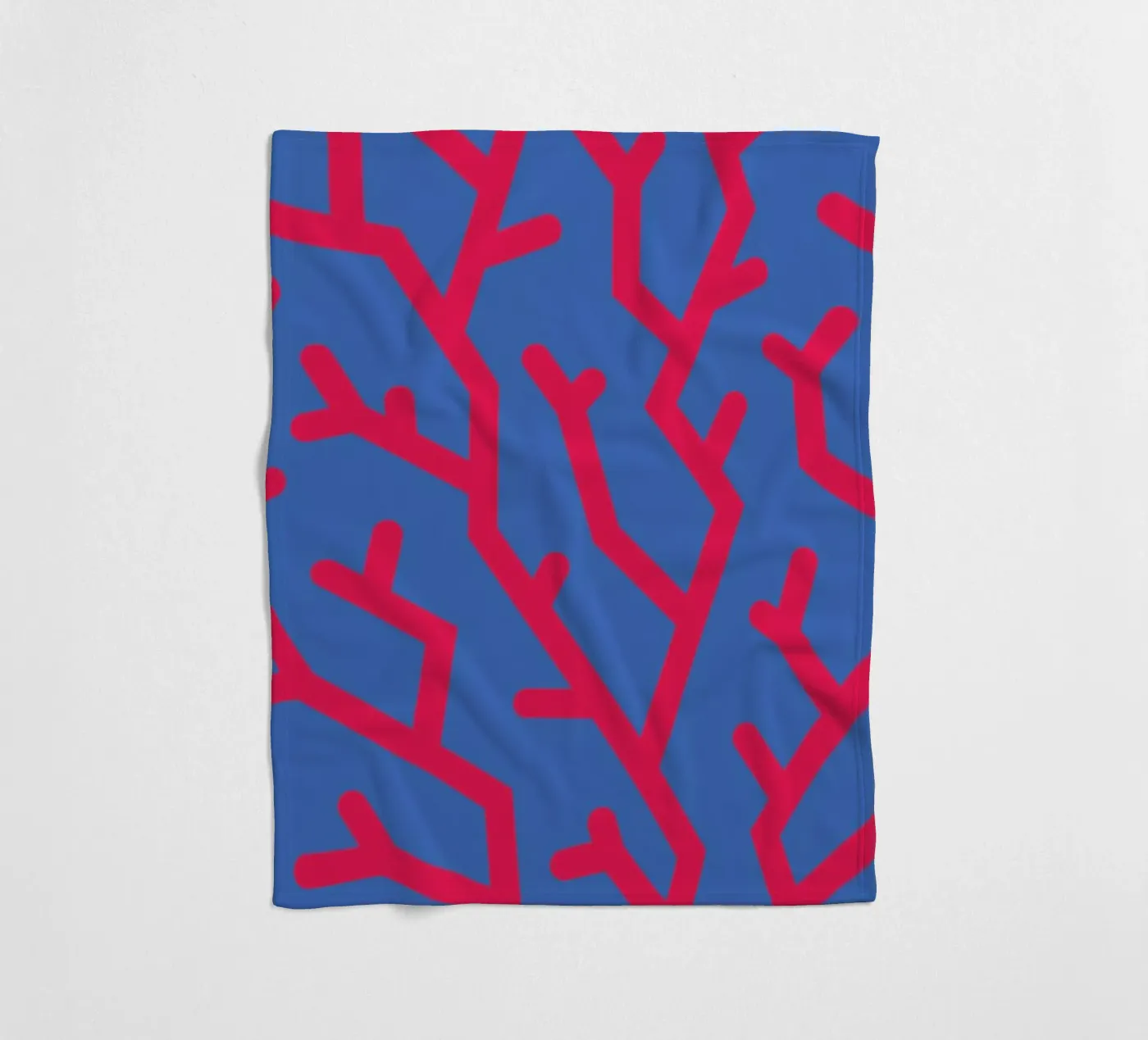 Corals fleecedeken van BLAEK Design Studio