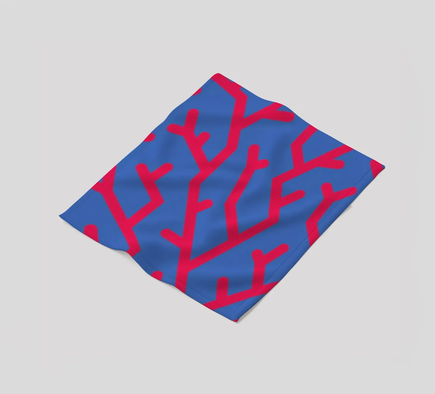 Corals Fleecedecke von BLAEK Design Studio