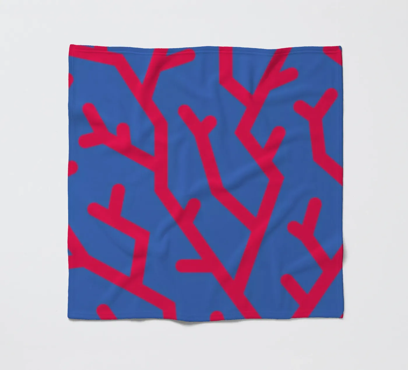 Corals Fleecedecke von BLAEK Design Studio