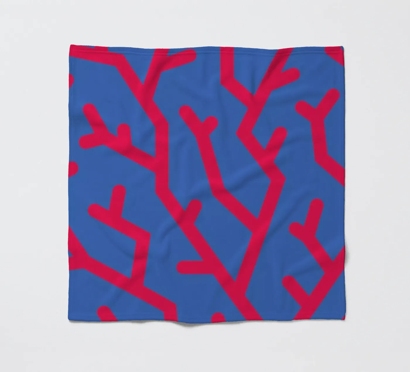 Corals fleecedeken van BLAEK Design Studio