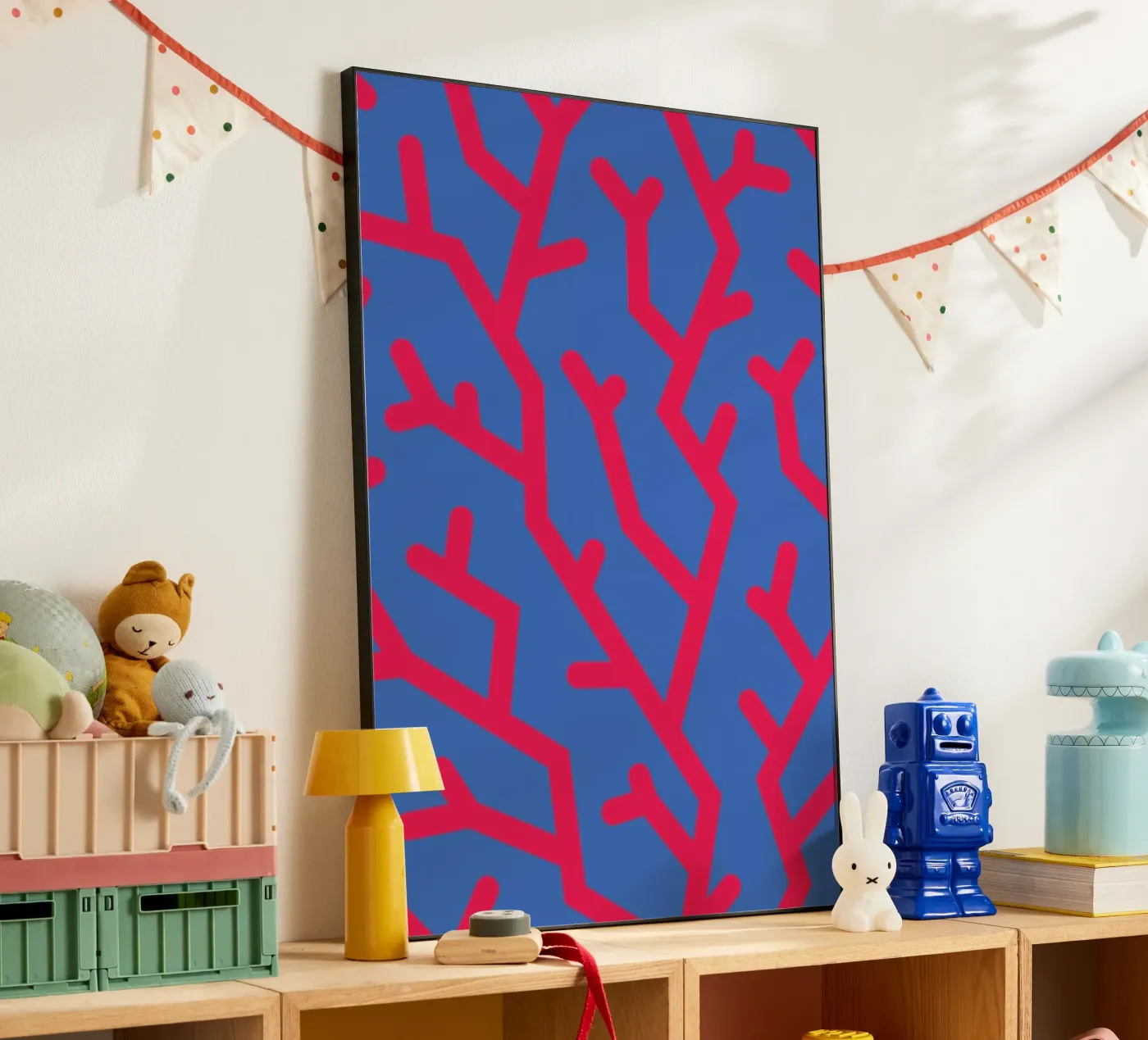 Corals forex-plaat van BLAEK Design Studio