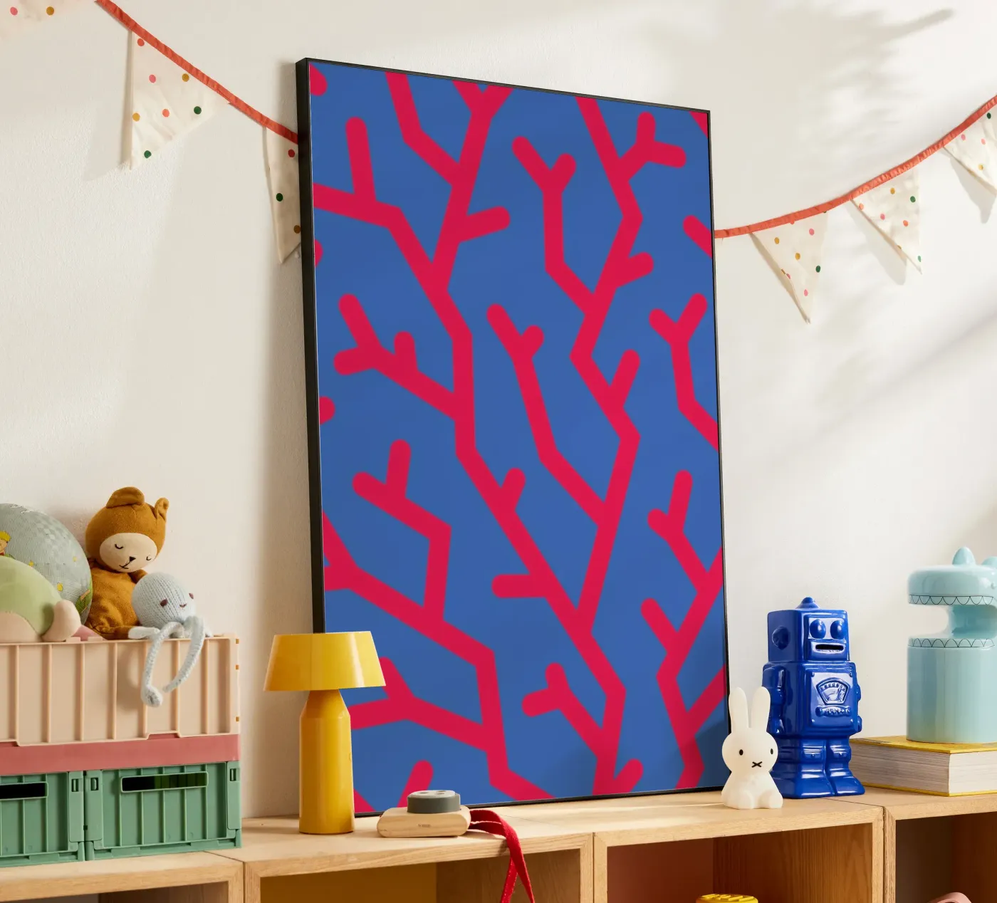 Corals alluminio dibond da BLAEK Design Studio