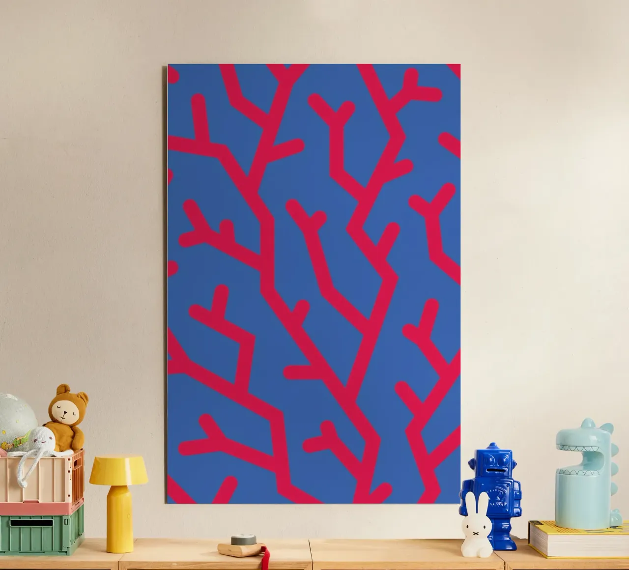 Corals alu-dibond by BLAEK Design Studio