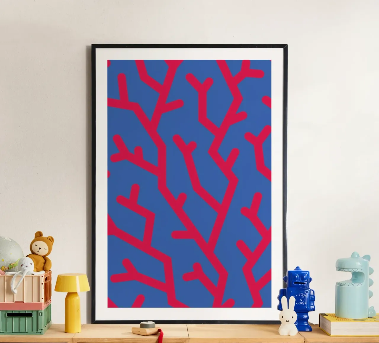 Corals poster da BLAEK Design Studio