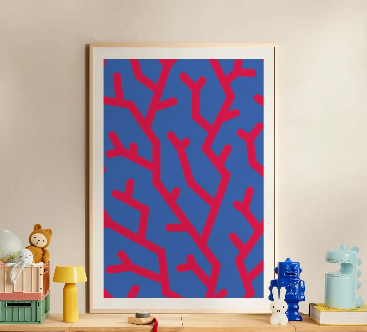 Corals poster da BLAEK Design Studio