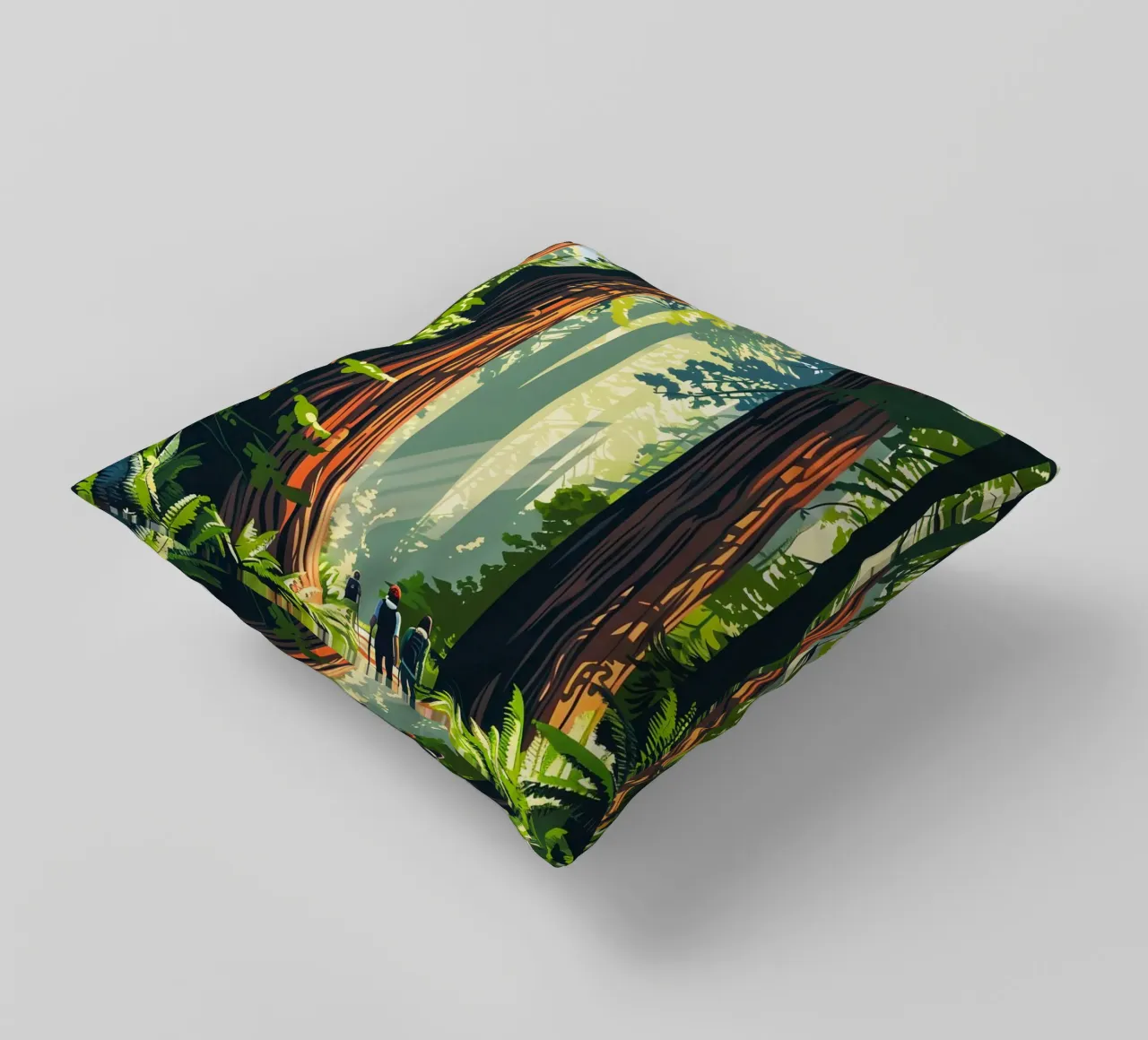 Redwood National and State Parks cuscino da Travelstudio