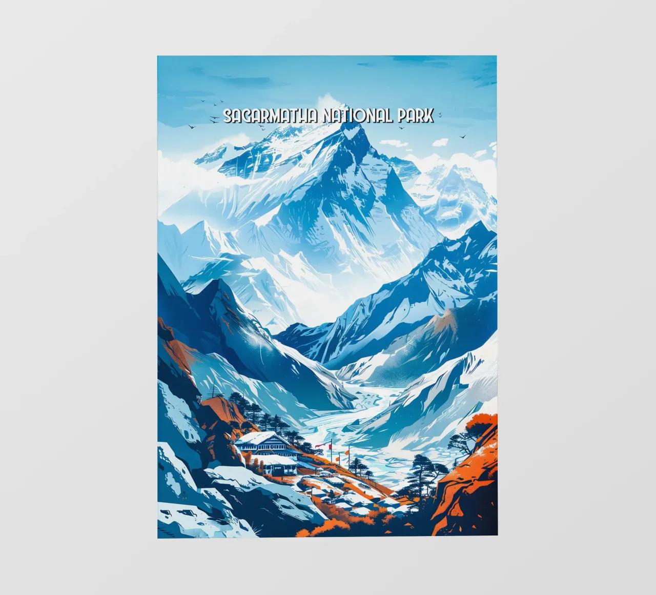Sagarmatha National Park pellicola backlit da Travelstudio