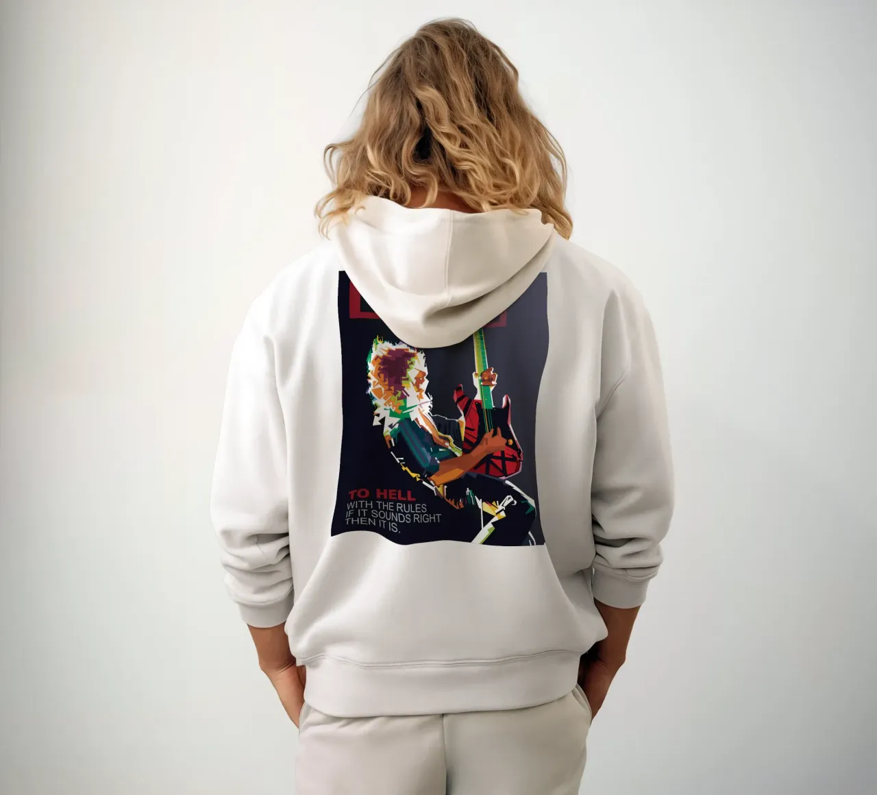 To hell with the rules, if it sounds right then it is. hoodie by Alkahfsmart