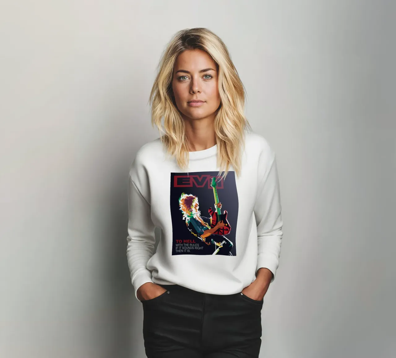 Au diable les règles, si ça sonne bien, c'est que c'est bien. sweat de Alkahfsmart