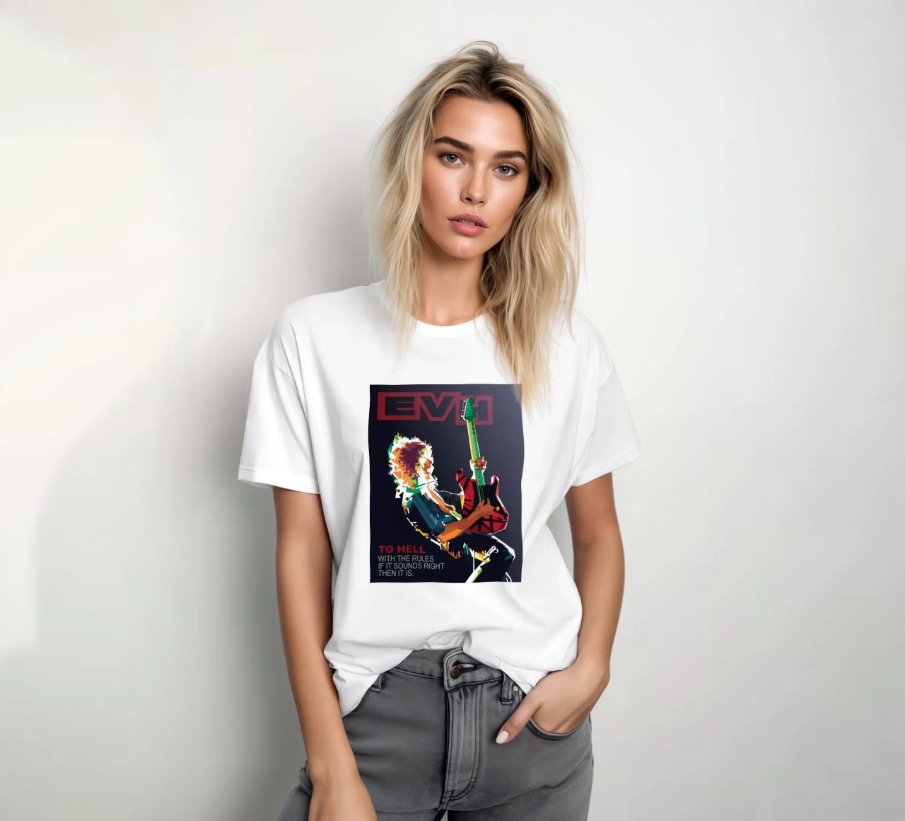 To hell with the rules, if it sounds right then it is. t-shirt by Alkahfsmart