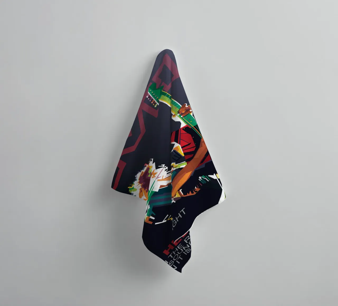 To hell with the rules, if it sounds right then it is. towel by Alkahfsmart