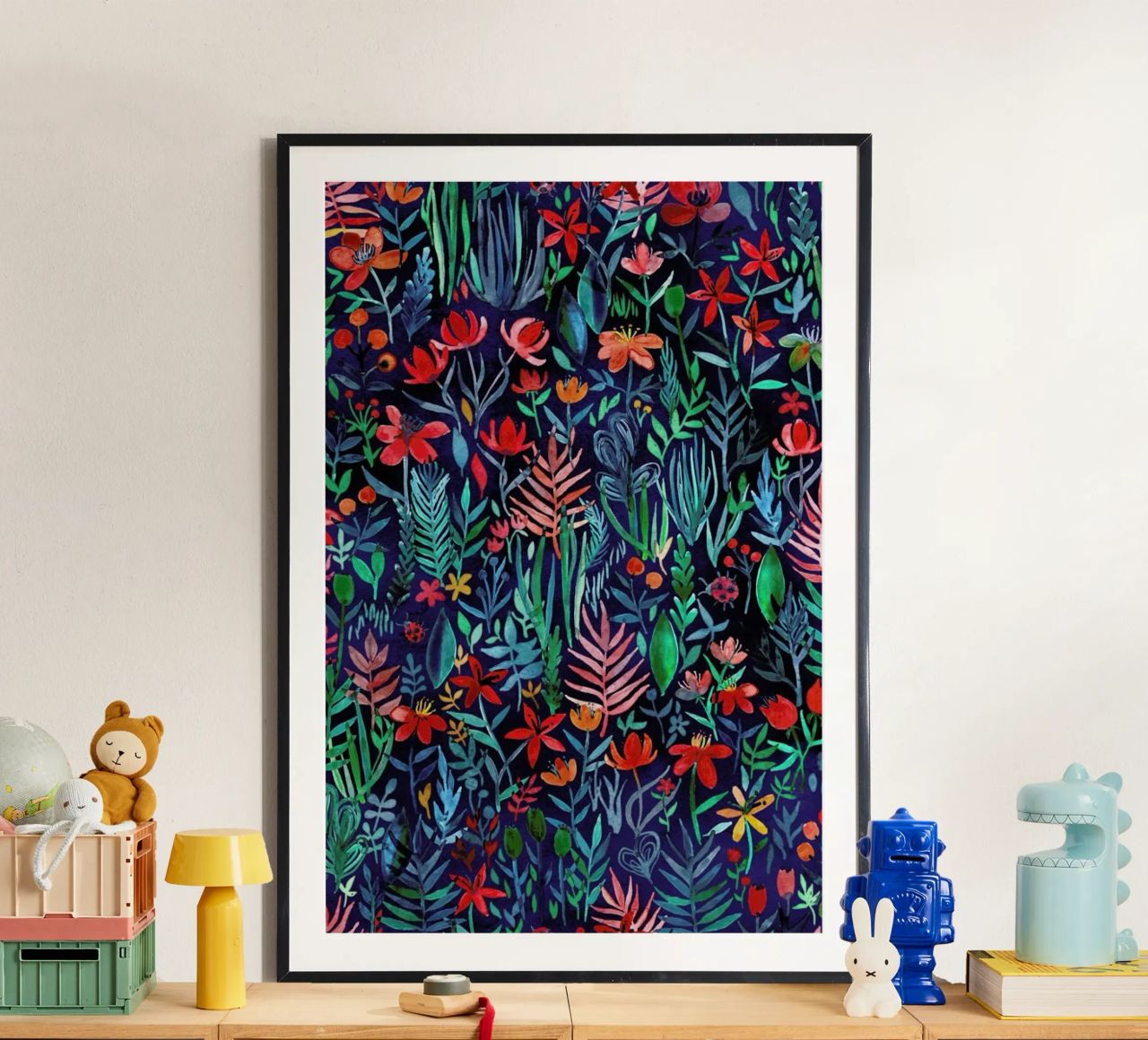 Tropical Ink poster by Micklyn Le Feuvre