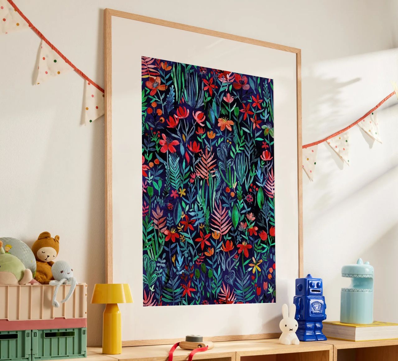 Tropical Ink poster by Micklyn Le Feuvre