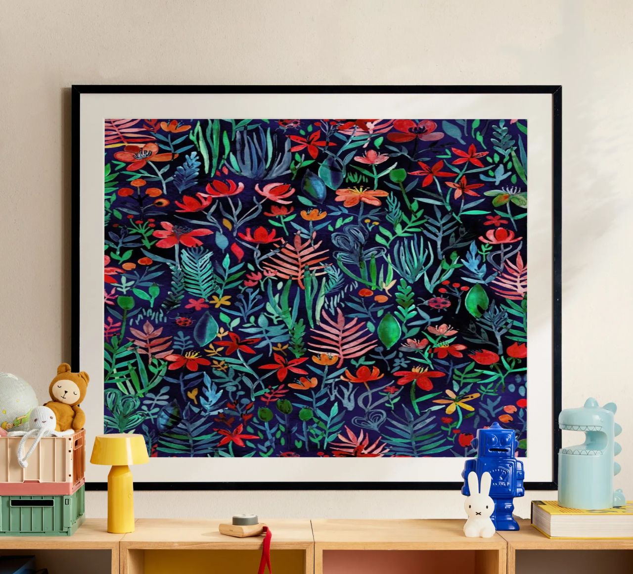 Tropical Ink poster by Micklyn Le Feuvre
