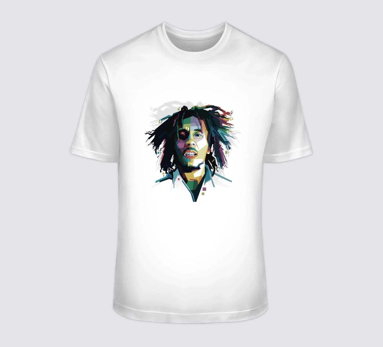 Tuff Gong in WPAP t-shirt da Alkahfsmart