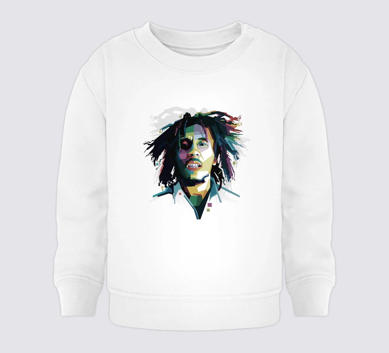 Tuff Gong in WPAP felpa neonato da Alkahfsmart